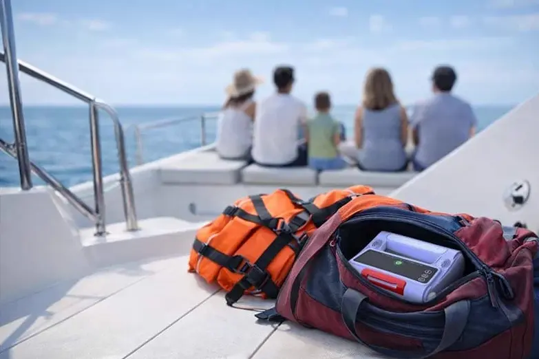 Elliot AED is water resistant